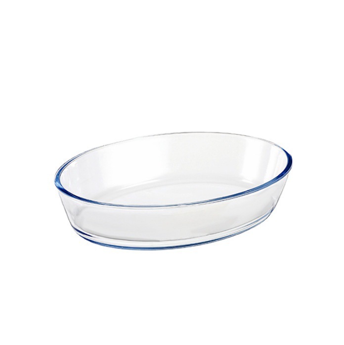 Professional Manufacture Microwave Oven Safe Oval Baking Dish Oval Glass Bakeware