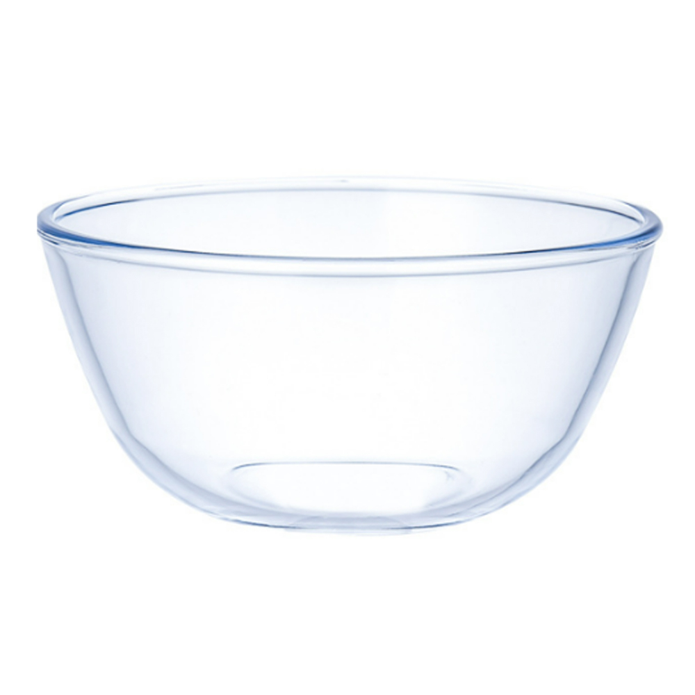 Glass mixing bowl