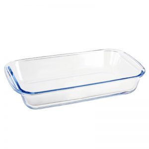Free Sample Oven Safe Rectangle High Borosilicate Glass Baking Dish