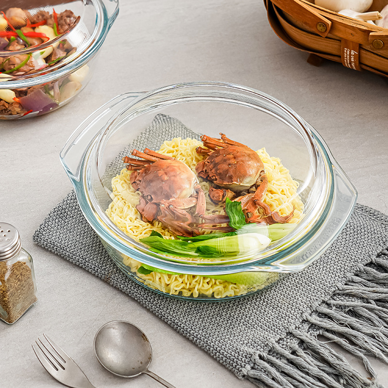 Fridge-to-Oven Glass Casserole Dish