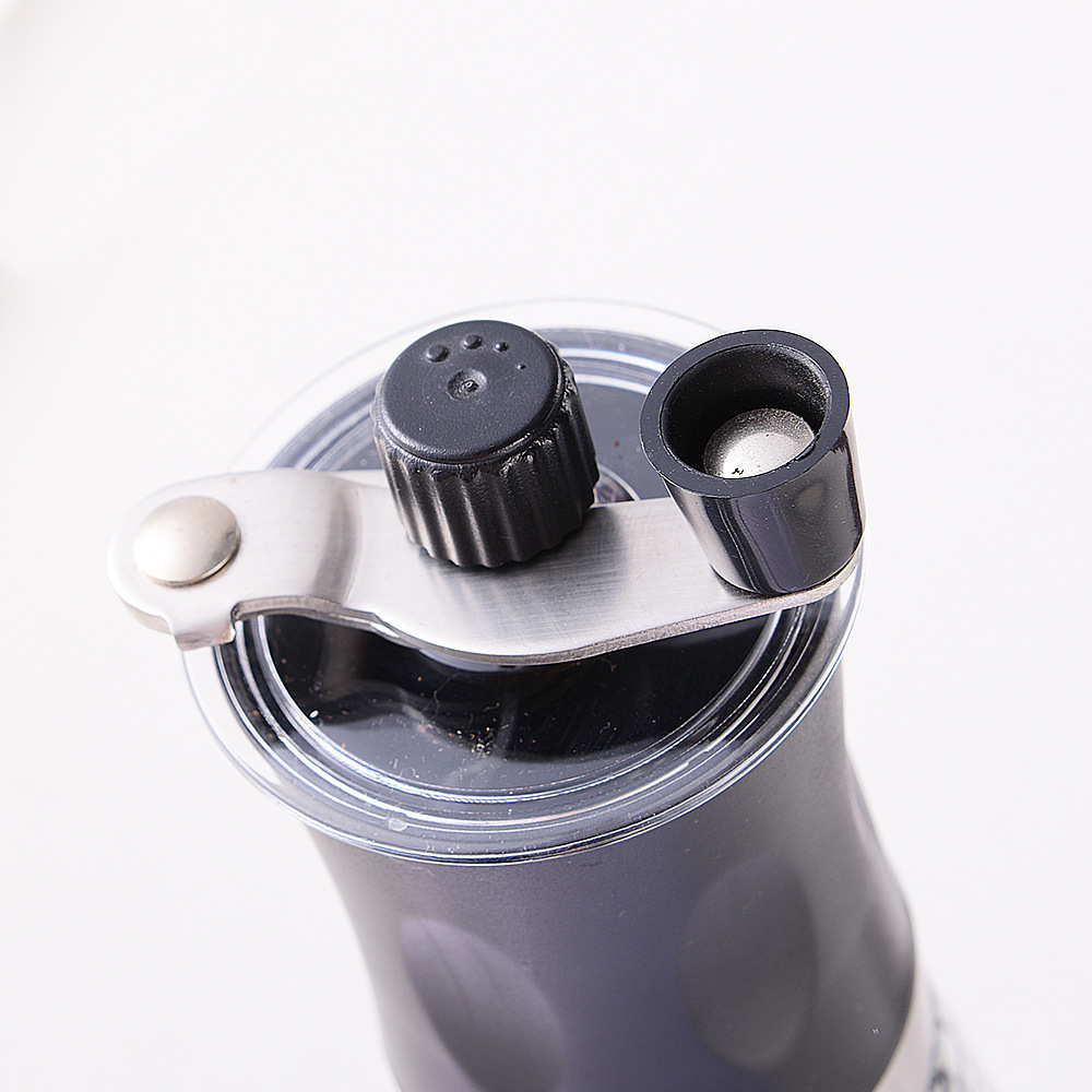 Portable stainless steel coffee grinder for home use, Hand-operated coffee machine, Manual coffee grinder