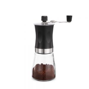 Portable stainless steel coffee grinder for home use, Hand-operated coffee machine, Manual coffee grinder