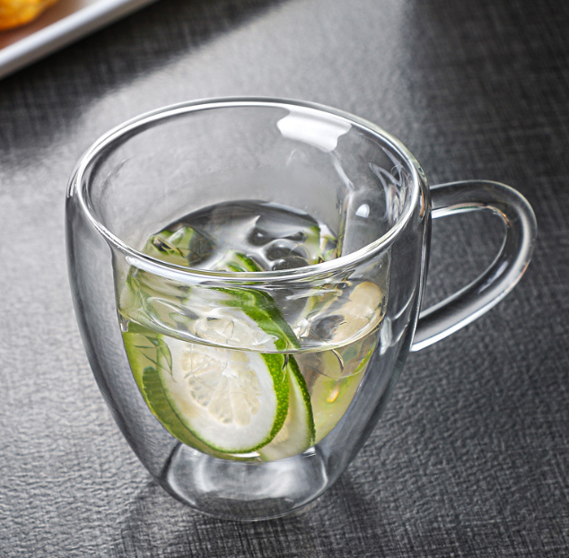 Double Wall Insulated Glasses - Loving Heart Coffee Mugs - Image 4