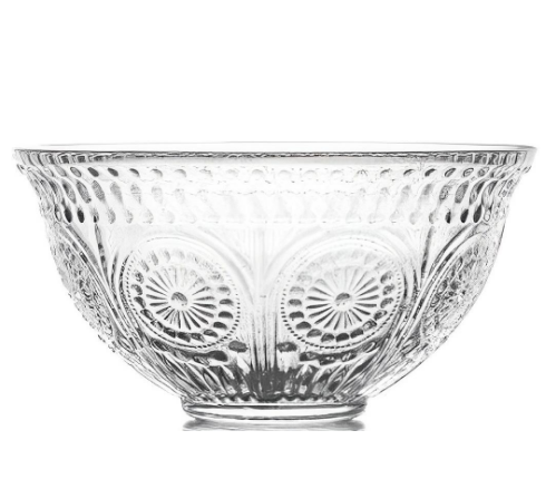 Vintage Drinking Glasses Set, Glass Cups, Embossed Ribbed Glassware Water Tumblers for Cocktail, Water, Juice, Beer, Coffee, Whiskey - Image 4