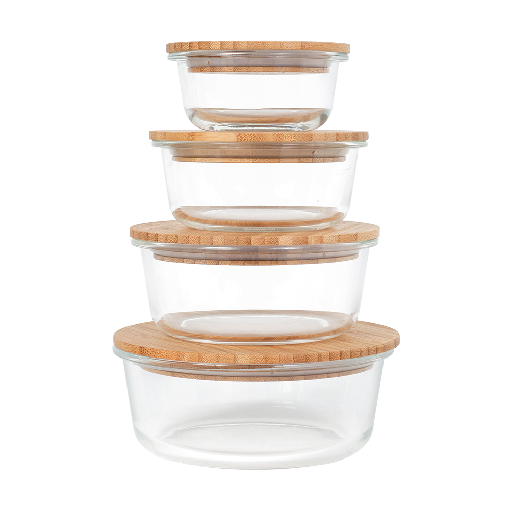 Glass Food Storage Containers with Bamboo Lids, Meal Prep Glass Containers Safe for Microwave, Oven, Freezer and Dishwasher, BPA Free - Image 6